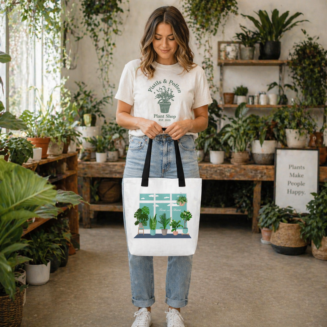 Rise and Shine - Gardening Tote Bag
