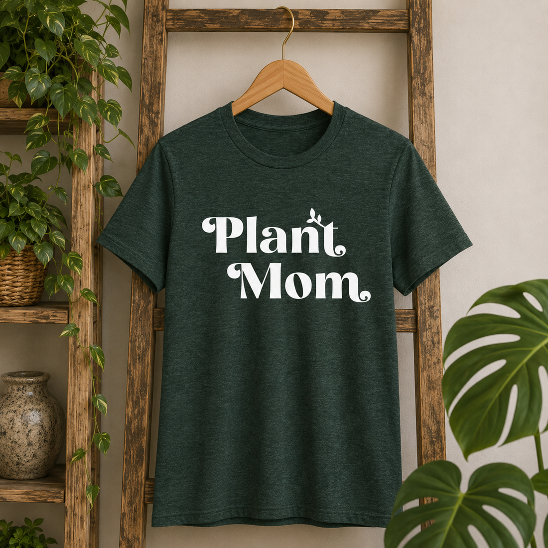 Plant Mom - Women's Cotton t-shirt