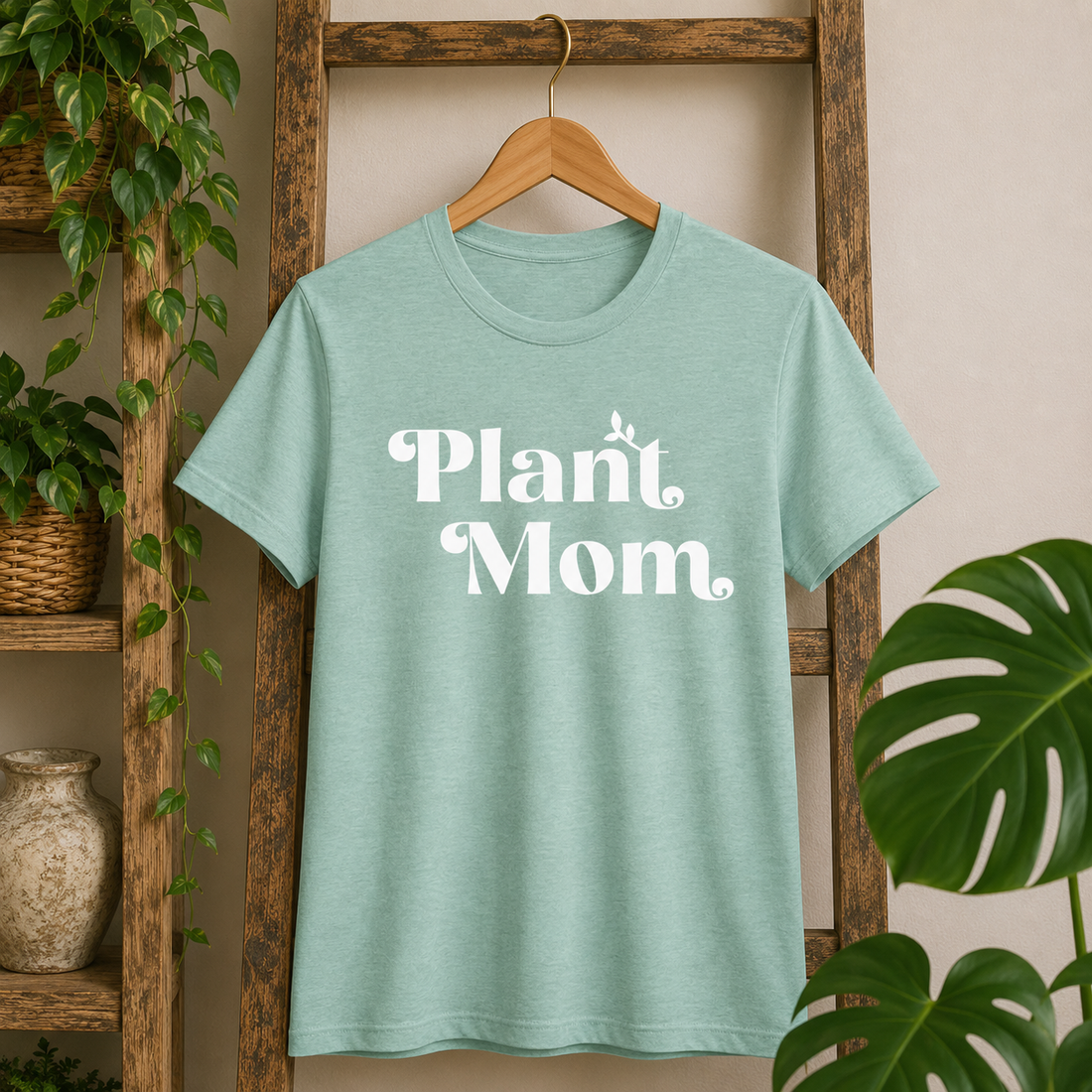 Plant Mom - Women's Cotton t-shirt