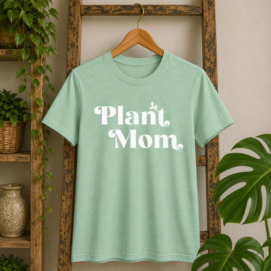 Plant Mom - Women's Cotton t-shirt
