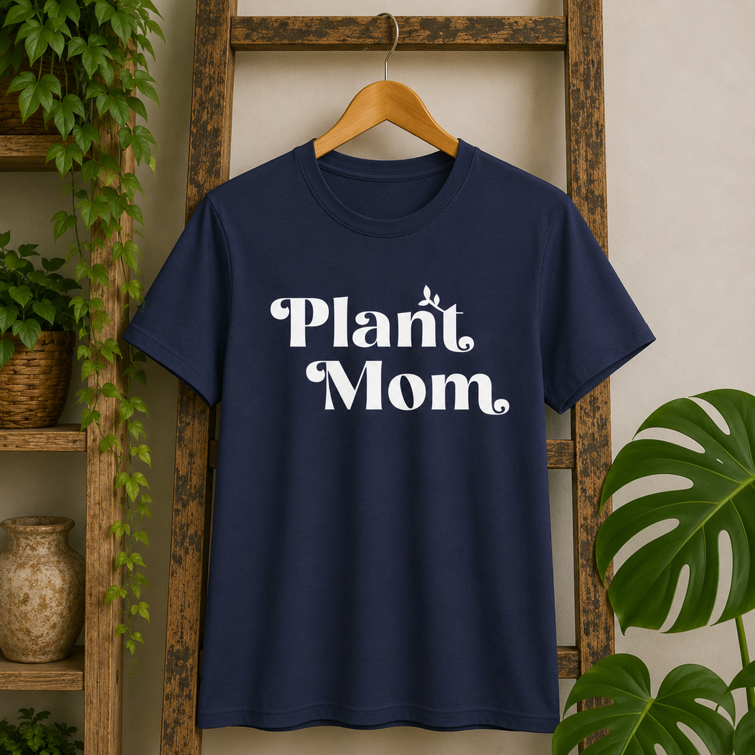 Plant Mom - Women's Cotton t-shirt