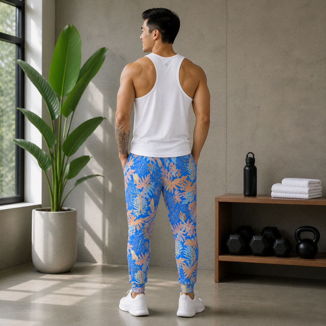 Thaumatophyllum bipinnatifidum – Men’s Joggers