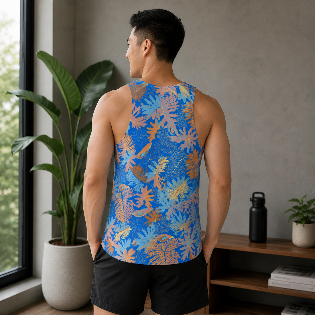 Thaumatophyllum bipinnatifidum – Men’s Tank