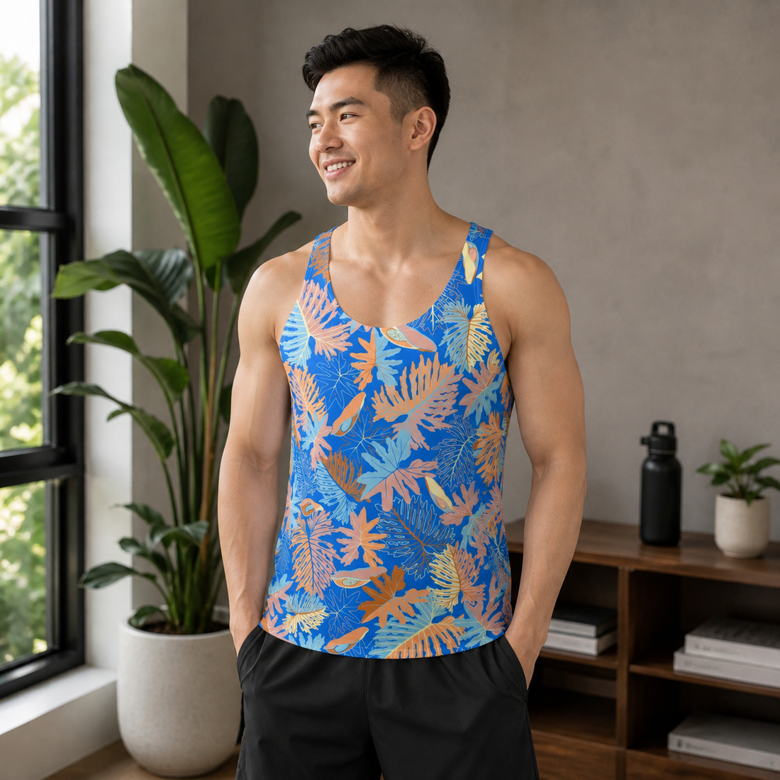 Thaumatophyllum bipinnatifidum – Men’s Tank