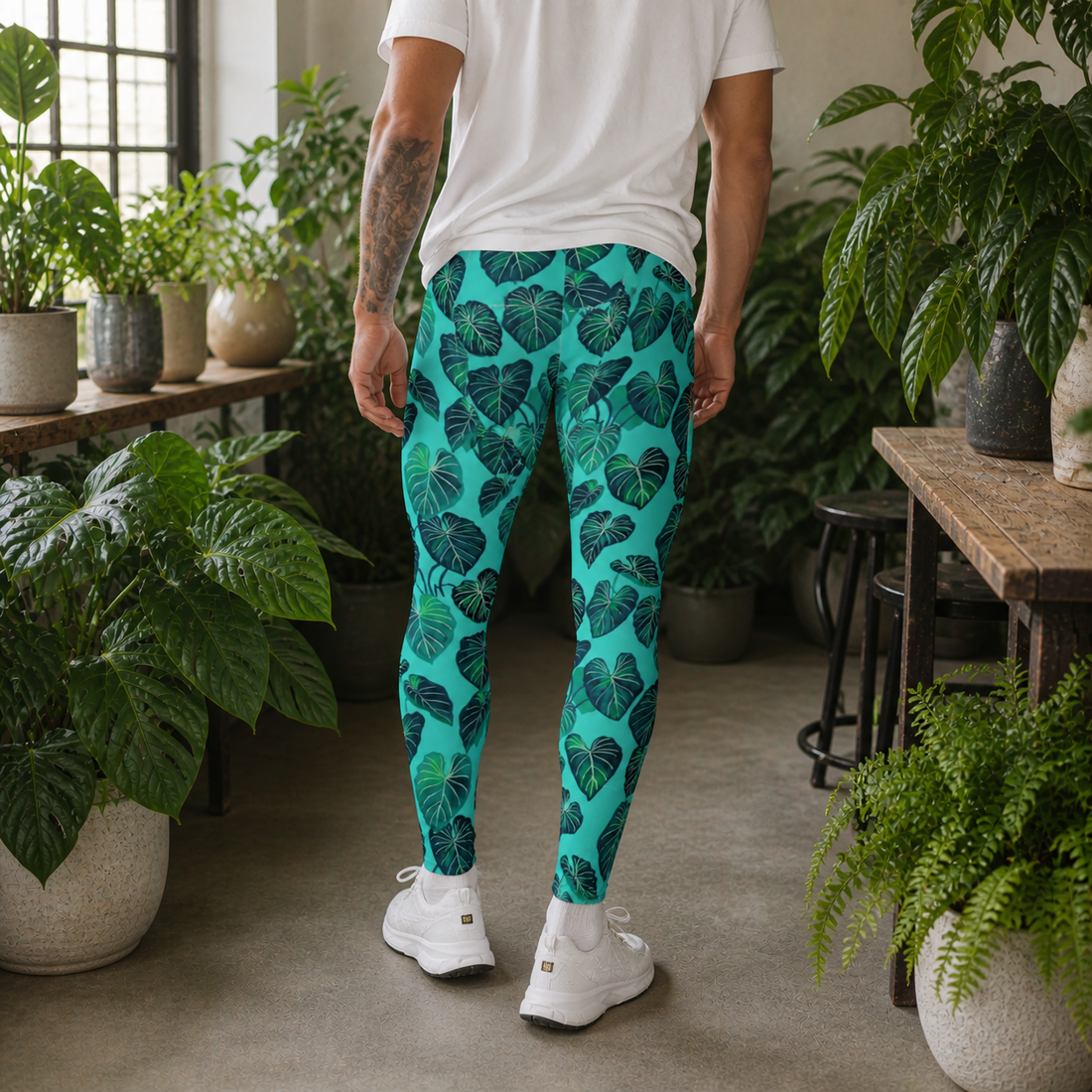 Philodendron gloriosum - Men's Athletic Leggings