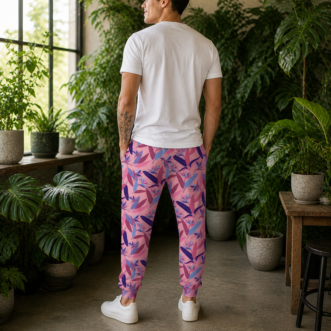 Strelitzia nicolai – Men’s Joggers
