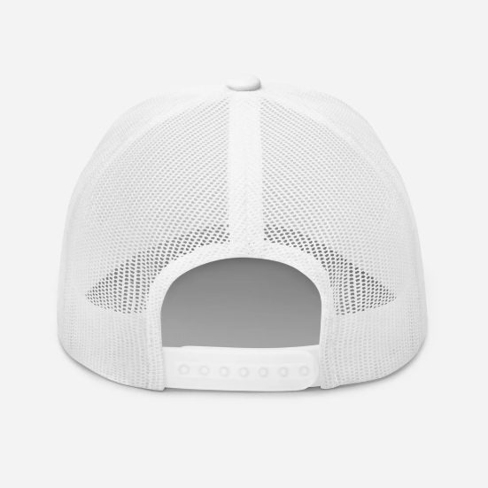 Pistils & Pollen - Snap Back Cap (blue on white)