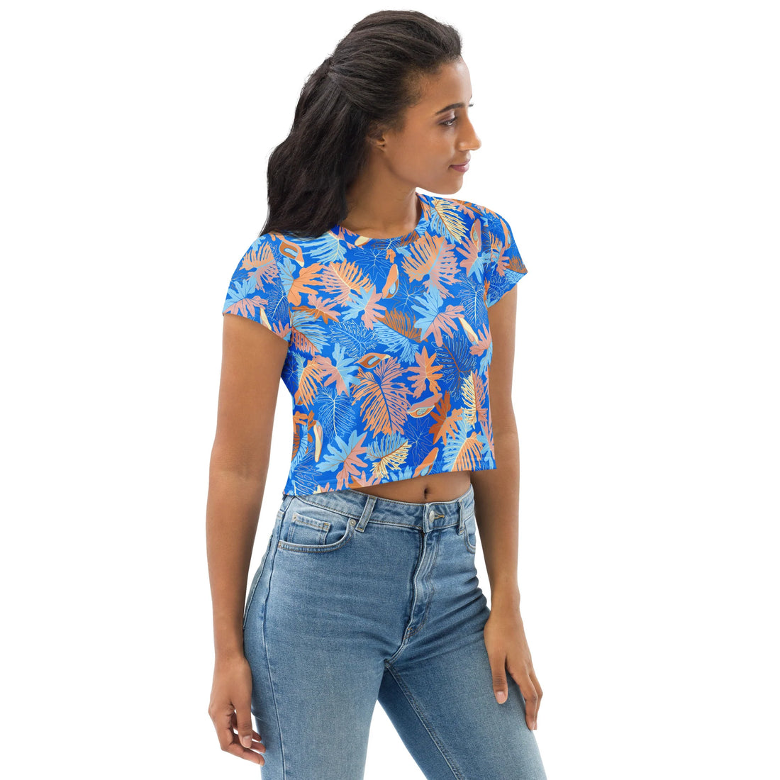 Thaumatophyllum bipinnatifidum – Women’s Crop Top Tee