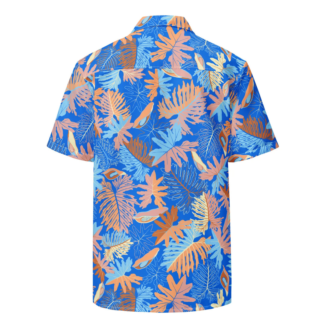 Thaumatophyllum bipinnatifidum – Men’s Button Down Beach Shirt