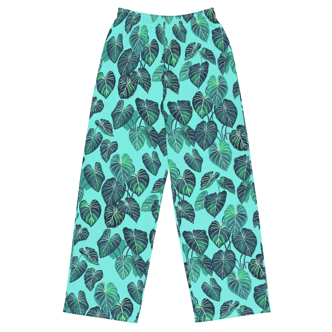 Philodendron gloriosum - Women's Wide Leg Pants