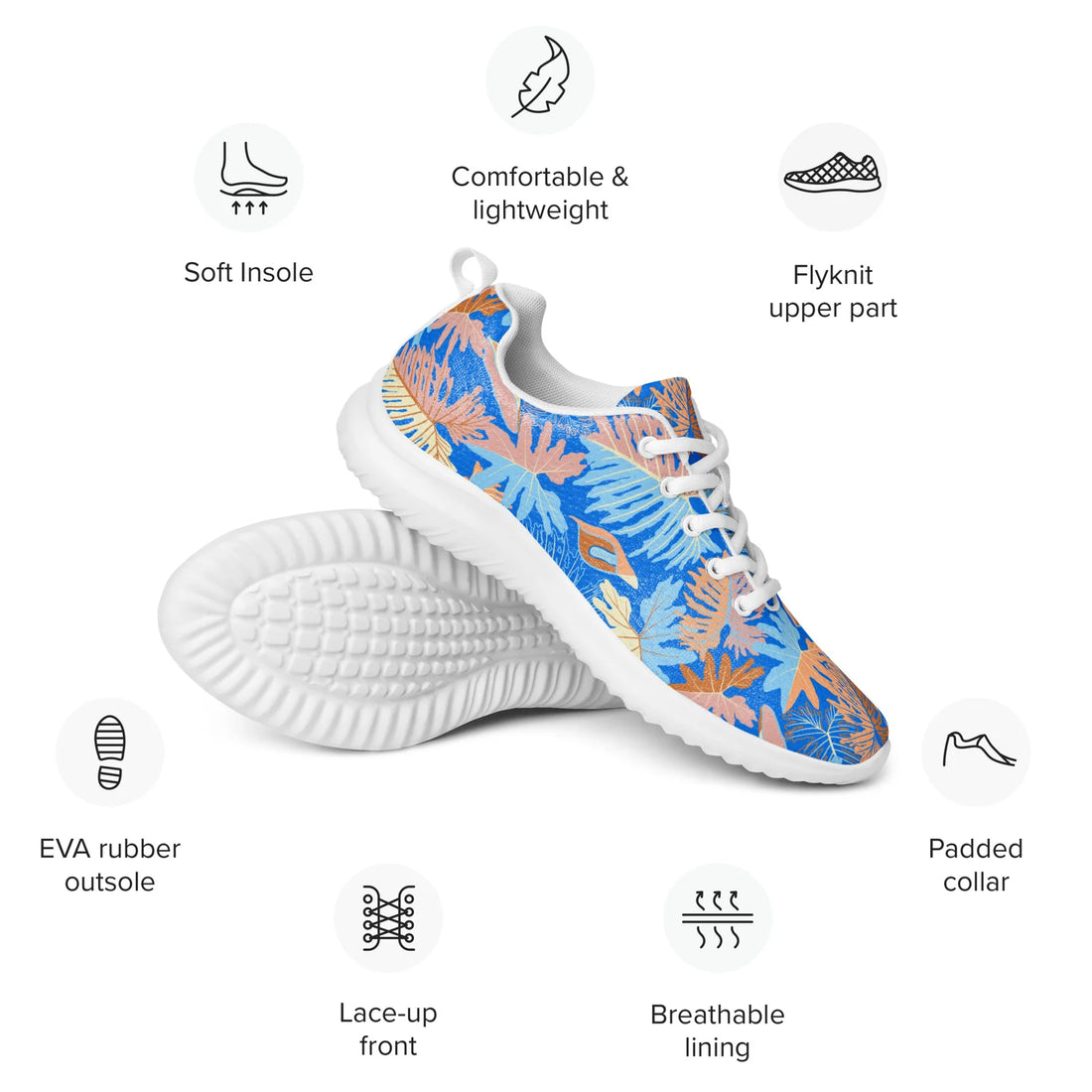 haumatophyllum bipinnatifidum – Men’s Athletic Shoes