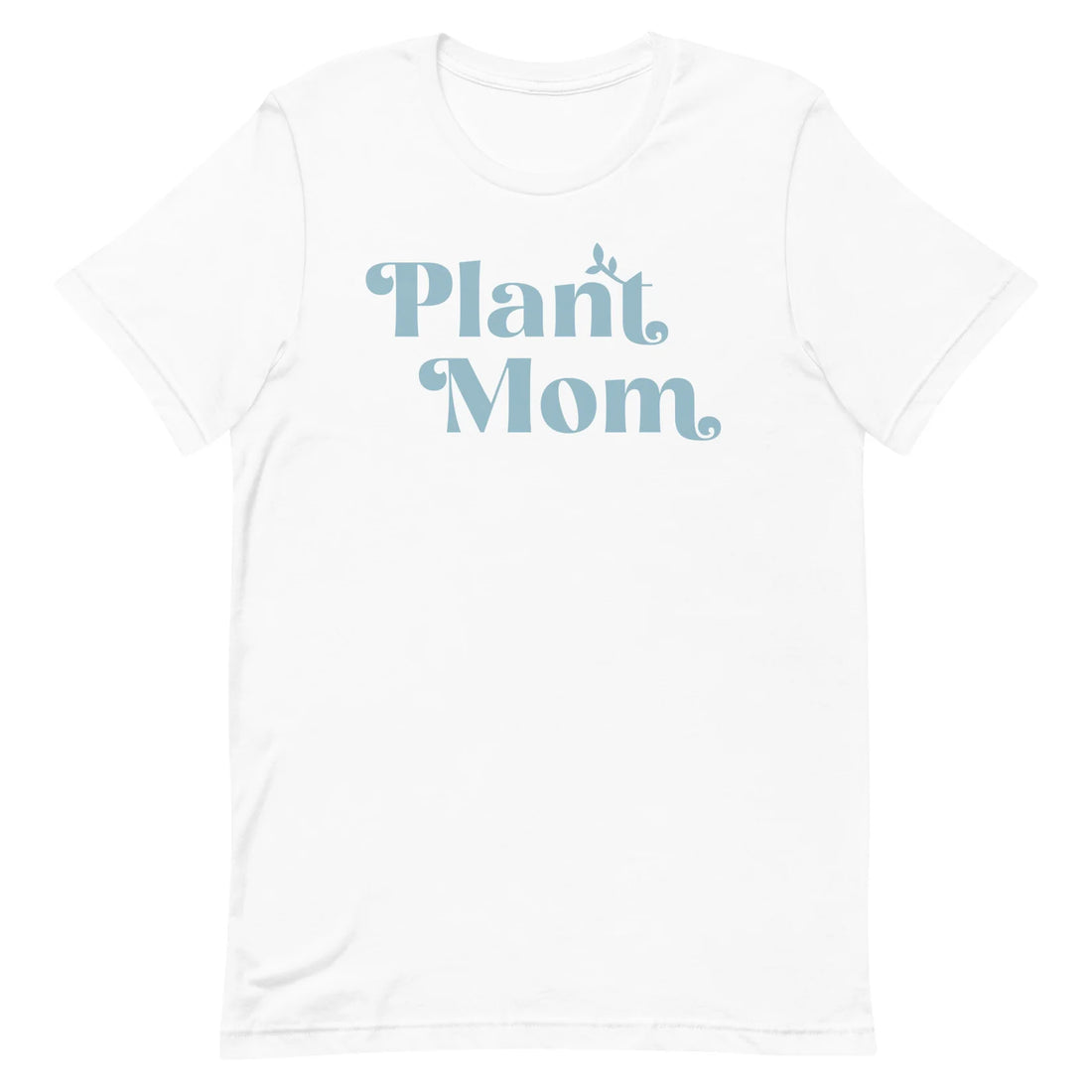 Plant Mom - Women's Cotton t-shirt (light blue)