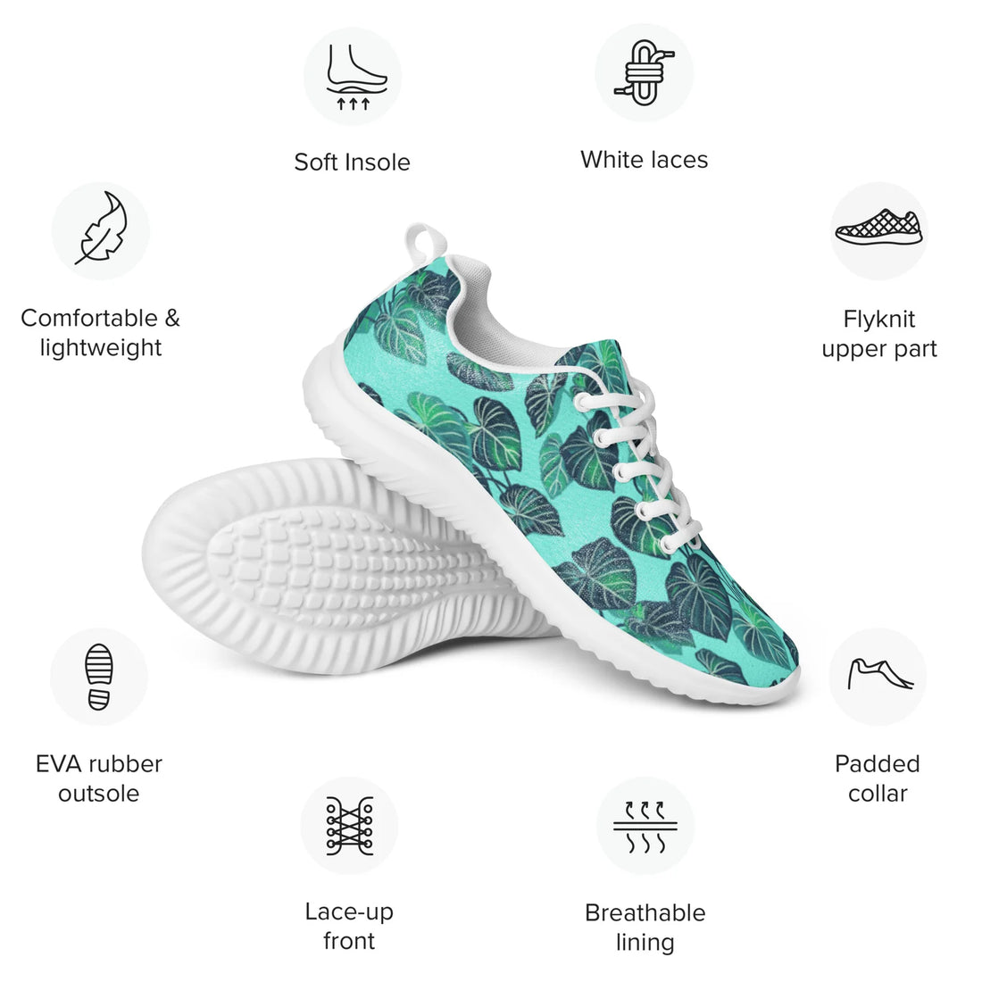 Philodendron gloriosum - Women’s Athletic Shoes