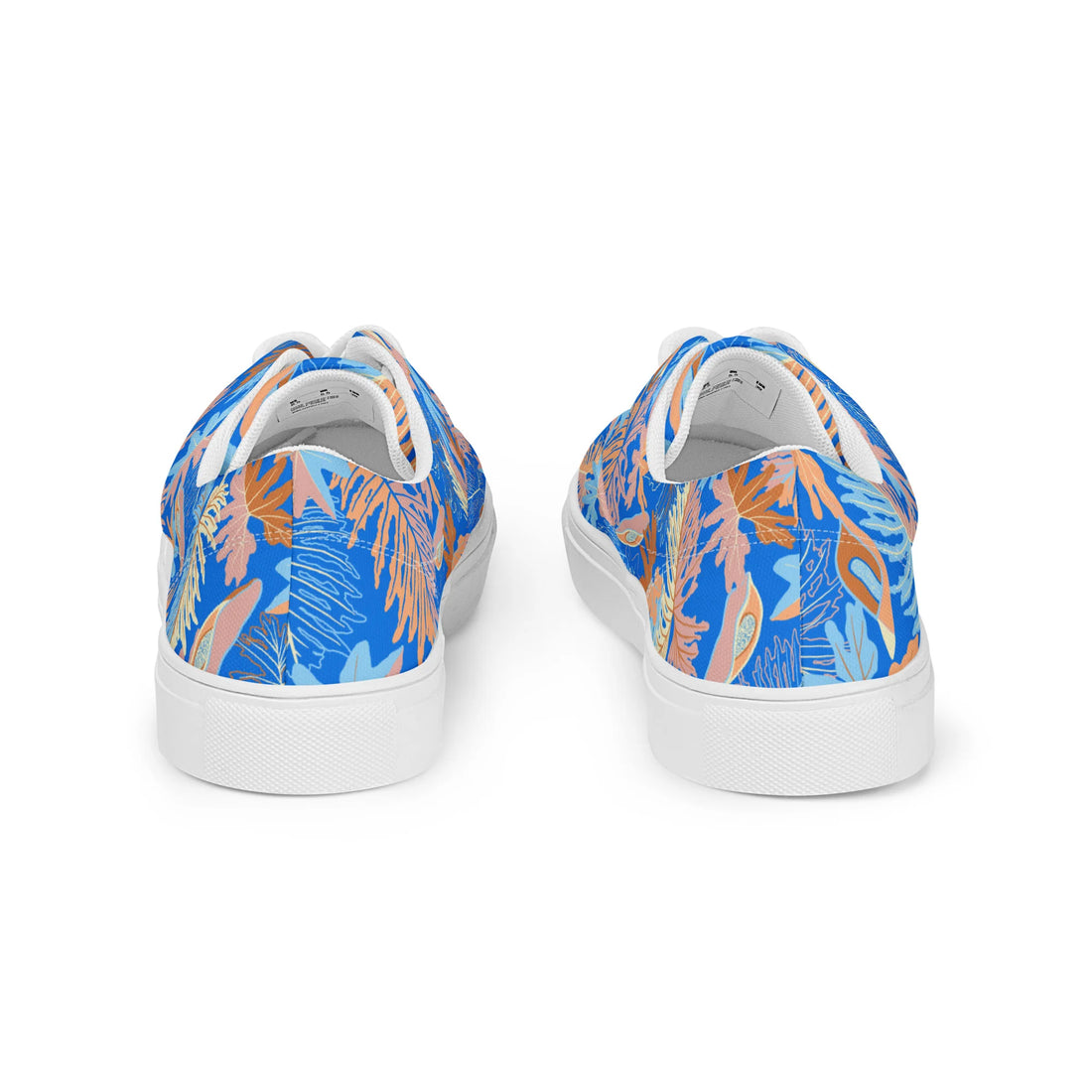 Thaumatophyllum bipinnatifidum – Women’s Lace Up Canvas Shoes